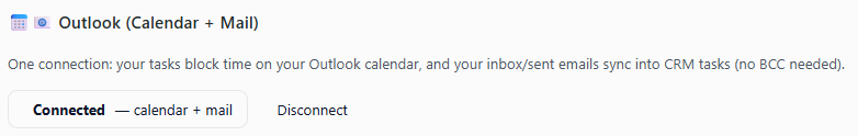 Calendar sync
